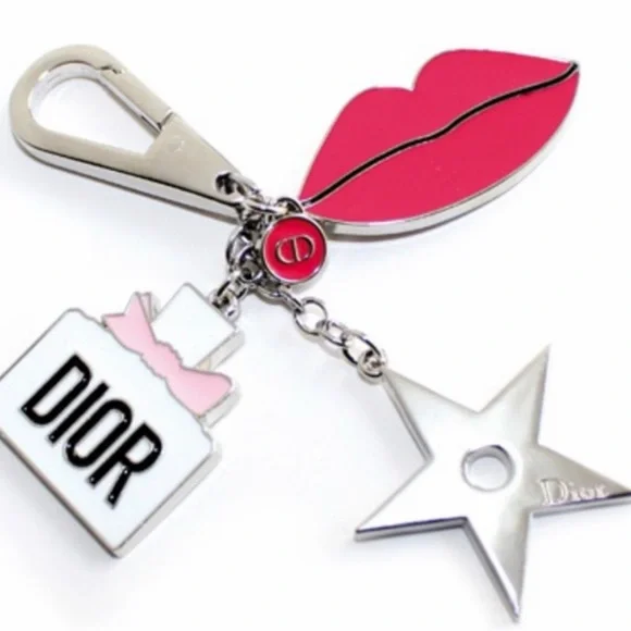 Novelty Limited Edition NEW Christian Dior Charm Key Chain - Picture 2 of 2